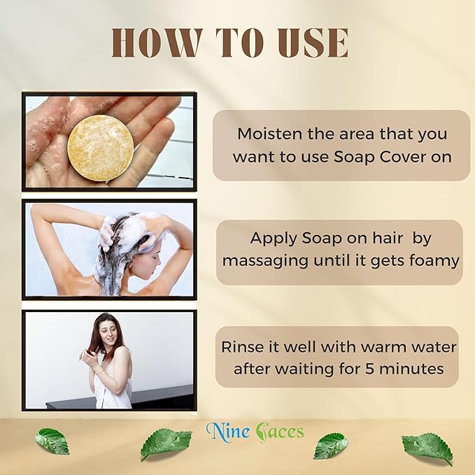 Shampoo Bar | Hair Cleansing Bar | 100% Pure, Natural Color Restoring Shampoo Bar - Revitalize, Nourish, and Shine (GINGER)