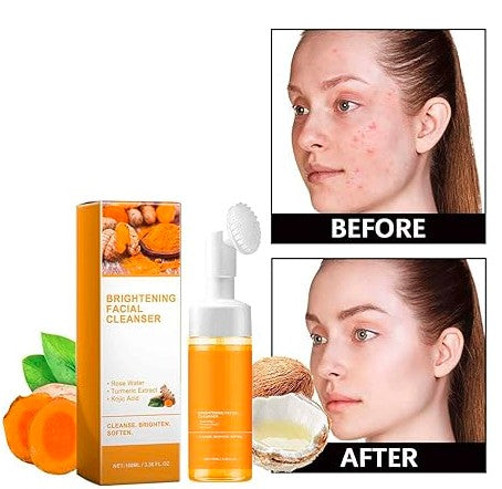 Turmeric 𝐊𝐨𝐣𝐢𝐜 Face Wash, Natural  (Pack of - 2 ) 150 ML