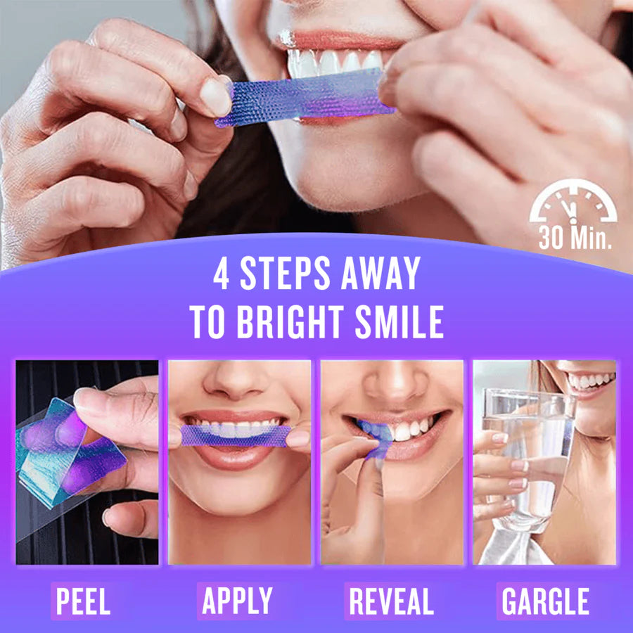 Purple Magic Teeth Whitening Strips