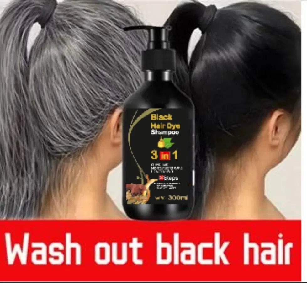 BLOSDREAM 3 in 1 Black Hair Shampoo